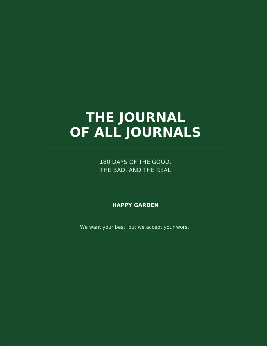 Cover of The Journal of All Journals