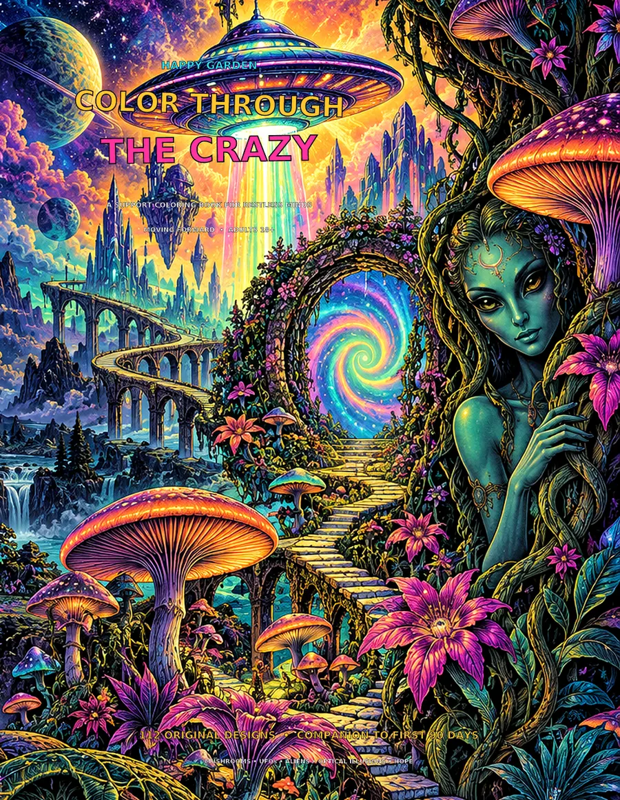 Cover of Color Through the Crazy