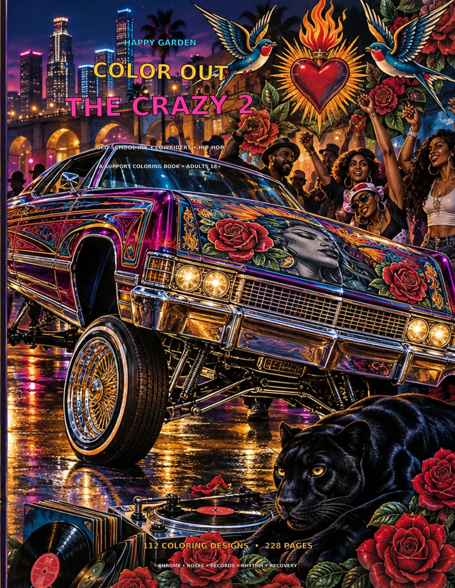 Cover of Color Out the Crazy 2